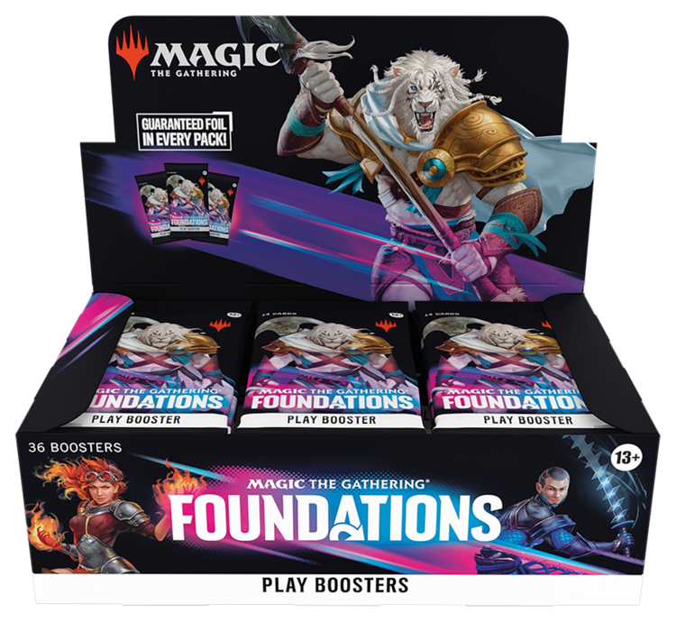 Magic: The Gathering Wizards of the Coast - Magic: The Gathering - Foundations: Play Booster Display (eng)