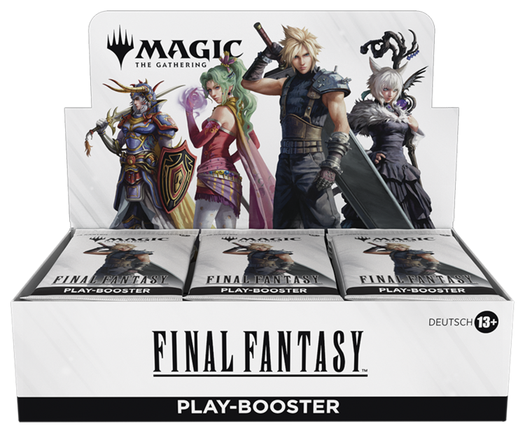 Magic: The Gathering Wizards of the Coast - Magic: The Gathering - Final Fantasy: Play Booster Display (deu)