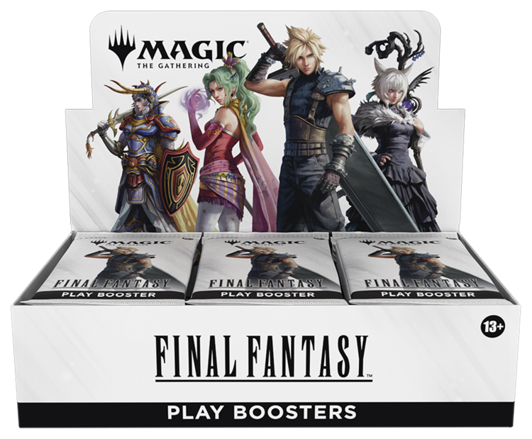 Magic: The Gathering Wizards of the Coast - Magic: The Gathering - Final Fantasy: Play Booster Display (en)