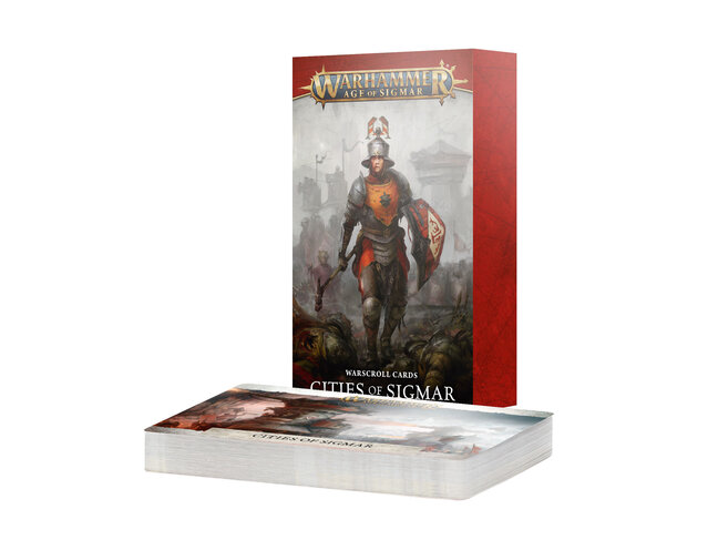 Games Workshop Warhammer Warscroll Cards: Cities of Sigmar (eng)