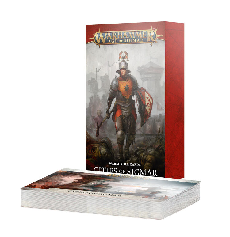 Games Workshop Warhammer Warhammer Age of Sigmar - Warscroll Cards: Cities of Sigmar (eng)