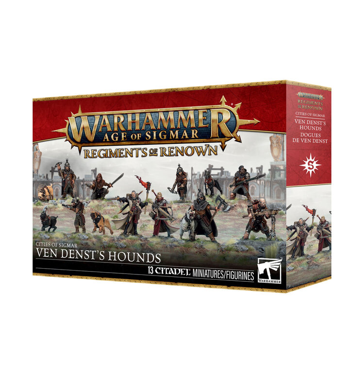 Games Workshop Warhammer Warhammer Age of Sigmar - Cities of Sigmar: Regiments of Renown - Ven Denst's Hounds