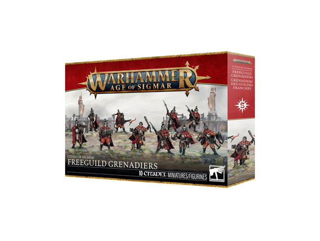 Games Workshop Warhammer Cities of Sigmar: Freeguild Grenadiers