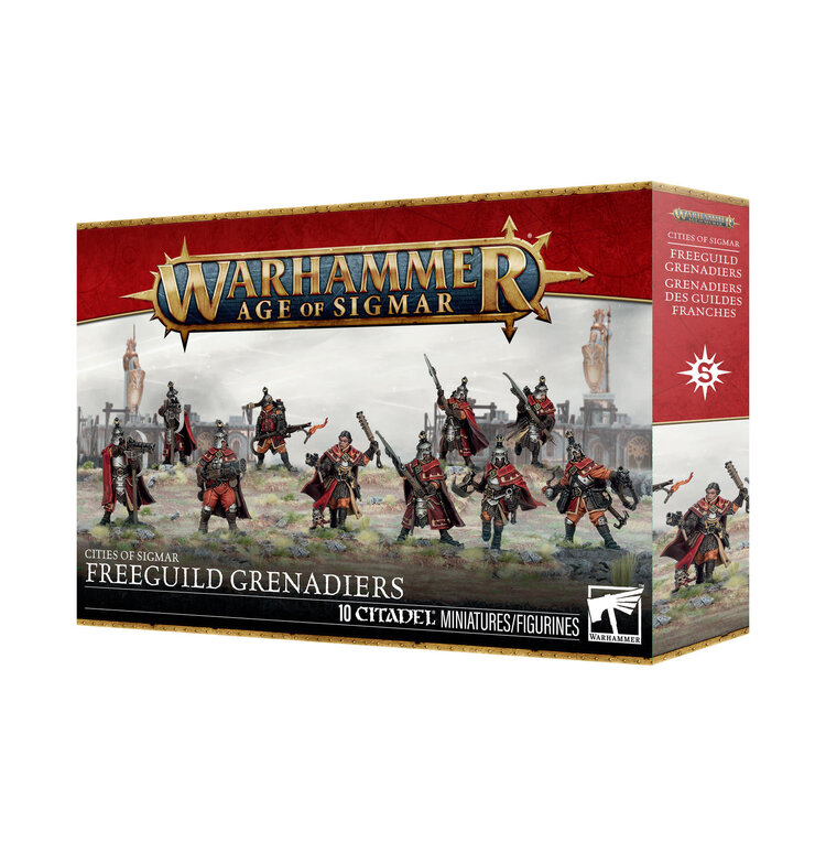 Games Workshop Warhammer Warhammer Age of Sigmar - Cities of Sigmar: Freeguild Grenadiers