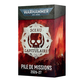 Games Workshop Warhammer 40000: Chapter Approved - Mission Deck 2026-27 (fra)