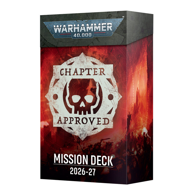 Games Workshop Warhammer Warhammer 40000: Chapter Approved - Mission Deck 2026-27 (eng)