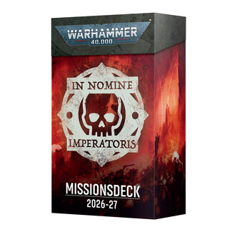 Games Workshop Warhammer 40000: Chapter Approved - Mission Deck 2026-27 (deu)