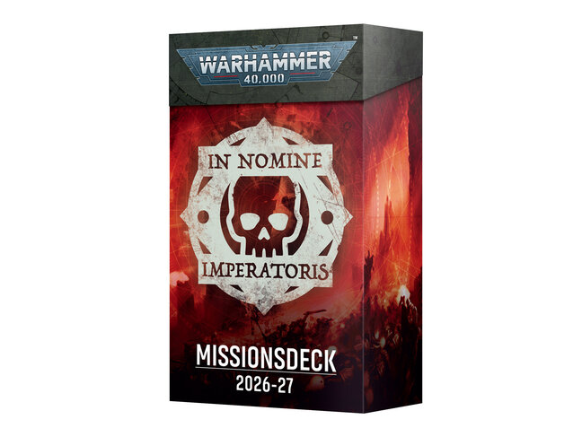 Games Workshop Warhammer Warhammer 40000: Chapter Approved - Mission Deck 2026-27 (deu)