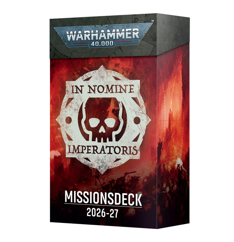 Games Workshop Warhammer Warhammer 40000: Chapter Approved - Mission Deck 2026-27 (deu)