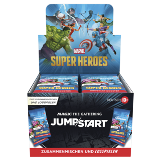 Magic: The Gathering Marvel Super Heroes: Jumpstart Booster Display (deu)