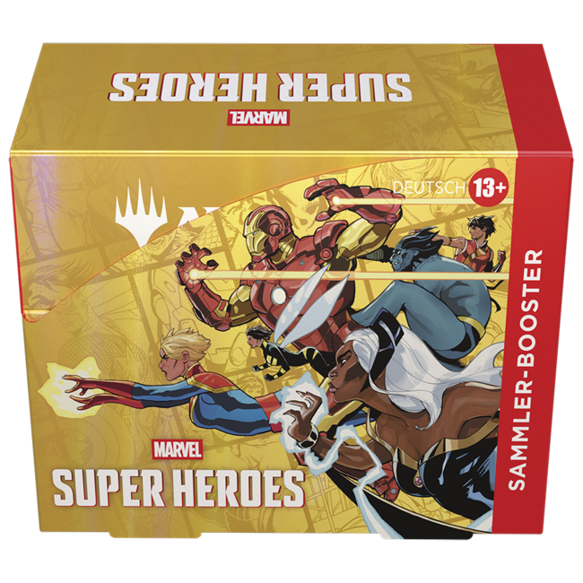 Magic: The Gathering Wizards of the Coast - Magic: The Gathering - Marvel Super Heroes: Sammler Booster Display (deu)