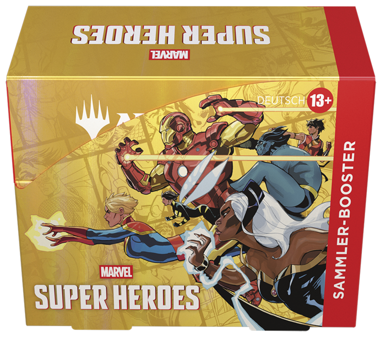 Magic: The Gathering Marvel Super Heroes: Sammler Booster Display (deu)