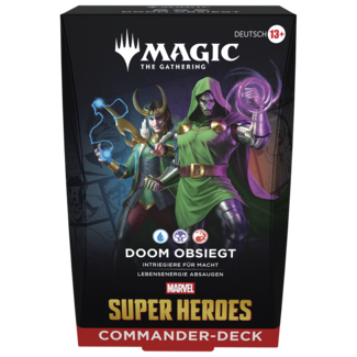 Magic: The Gathering Marvel Super Heroes: Commander Deck - Doom Obsiegt (deu)