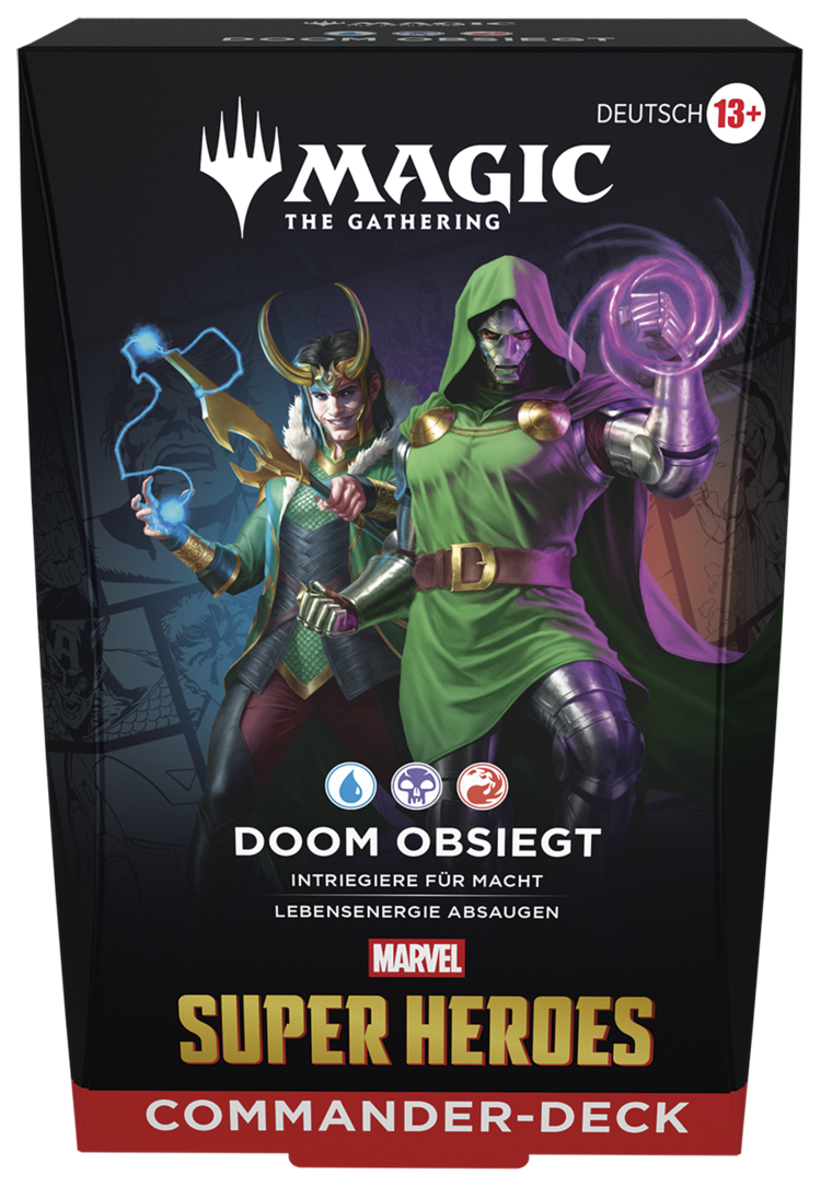 Magic: The Gathering Marvel Super Heroes: Commander Deck - Doom Obsiegt (deu)
