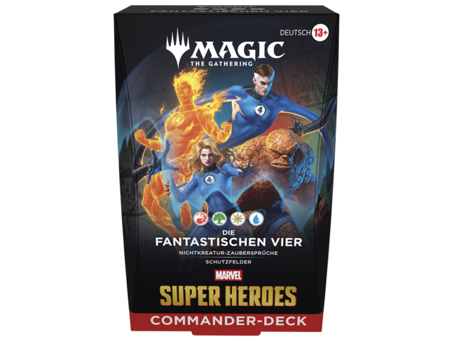 Magic: The Gathering Marvel Super Heroes: Commander Deck - Die Fantastischen Vier (deu)