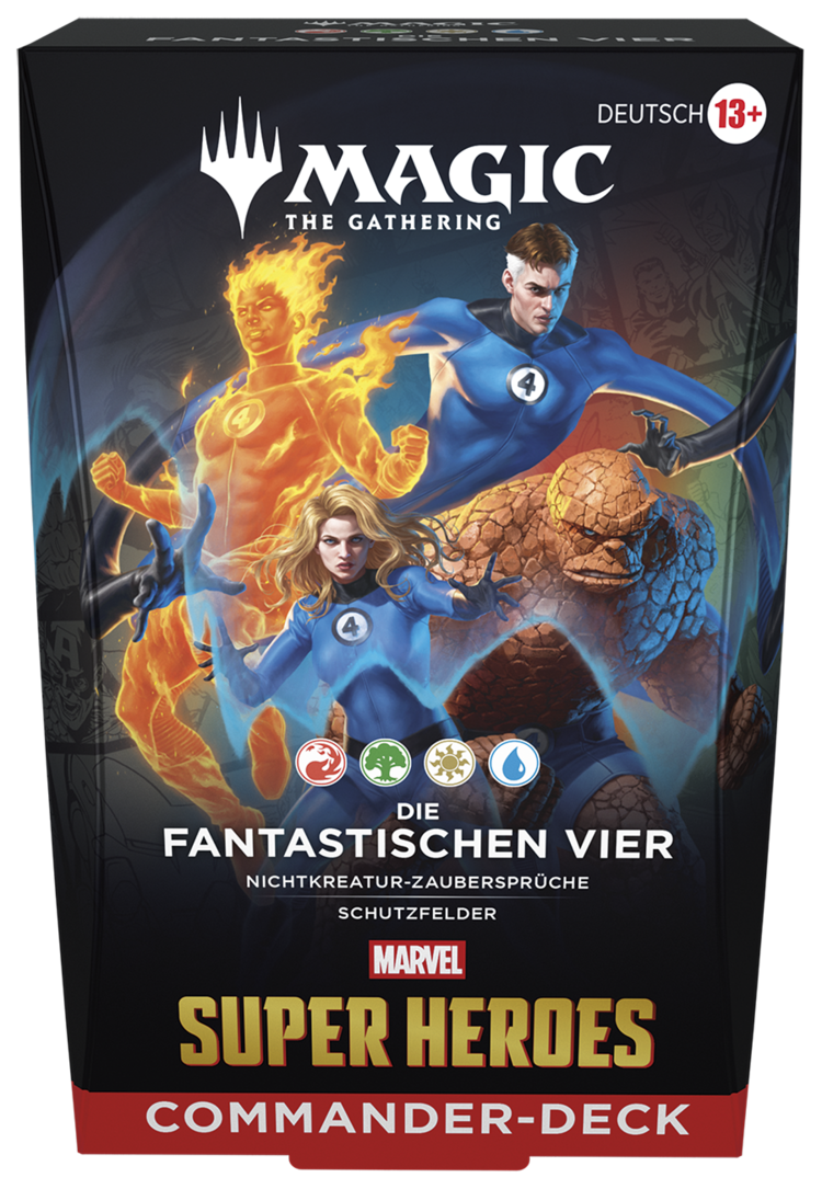 Magic: The Gathering Marvel Super Heroes: Commander Deck - Die Fantastischen Vier (deu)