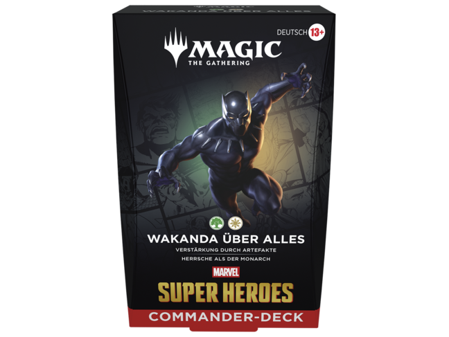 Magic: The Gathering Marvel Super Heroes: Commander Deck - Wakanda Über Alles (deu)