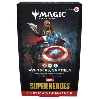 Magic: The Gathering Marvel Super Heroes: Commander Deck - Avengers, Sammeln (deu)