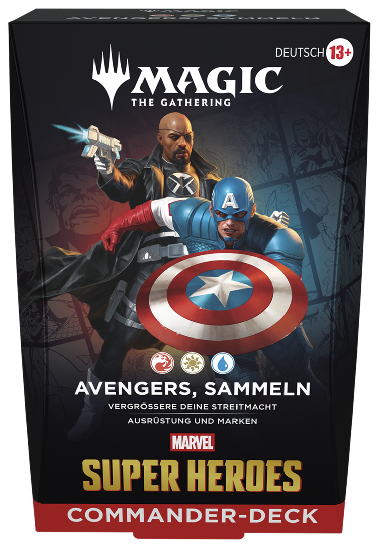 Magic: The Gathering Marvel Super Heroes: Commander Deck - Avengers, Sammeln (deu)