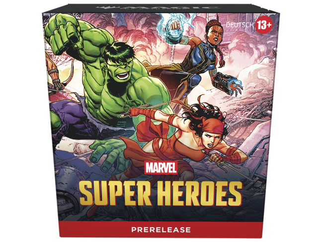Magic: The Gathering Marvel Super Heroes: Prerelease Pack (deu)