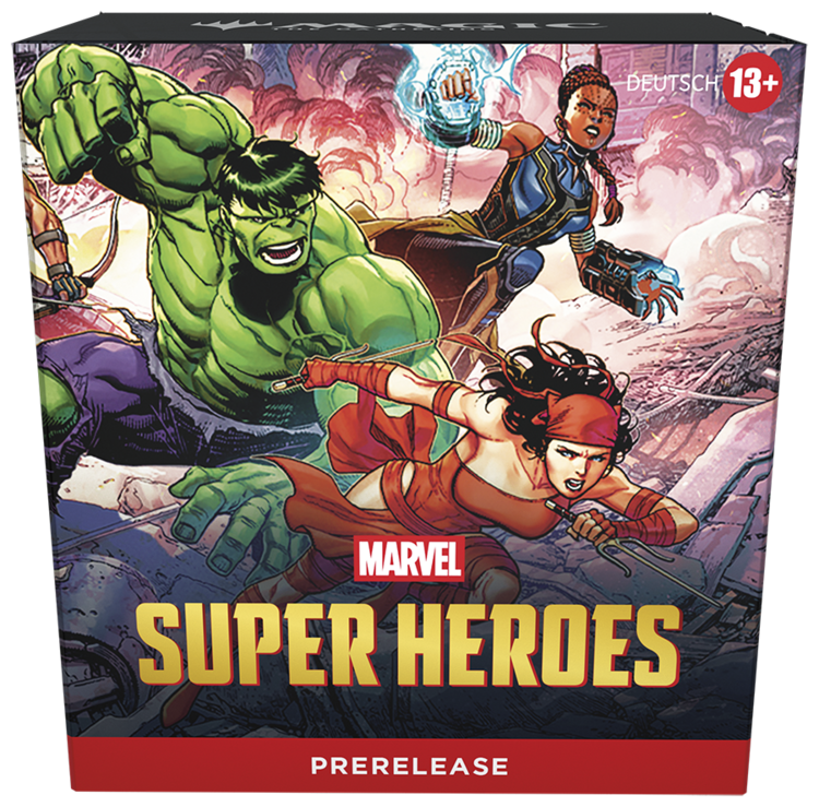 Magic: The Gathering Marvel Super Heroes: Prerelease Pack (deu)
