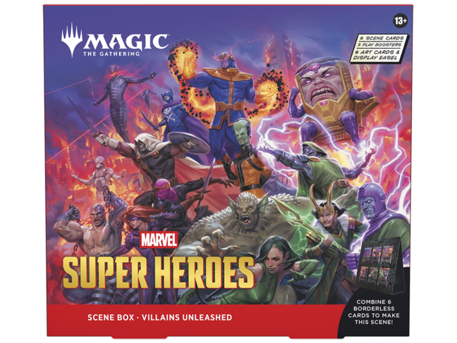Magic: The Gathering Marvel Super Heroes: Scene Box  - Villains Unleashed (eng)