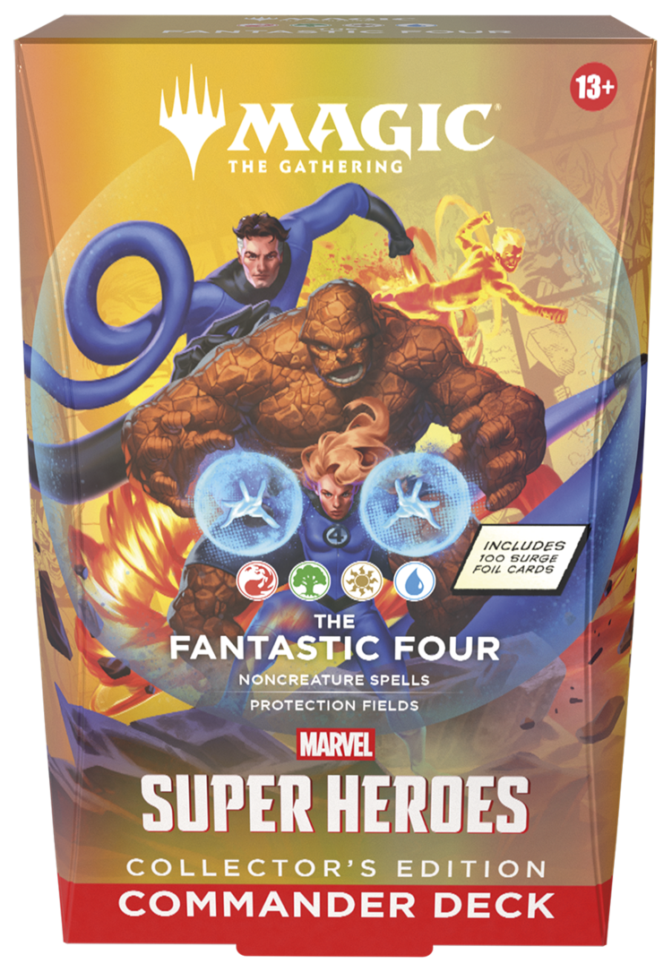 Magic: The Gathering Wizards of the Coast - Magic: The Gathering - Marvel Super Heroes: Collector's Commander Deck - The Fantastic Four (eng)