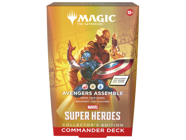 Magic: The Gathering Marvel Super Heroes: Collector's Commander Deck - Avengers Assemble (eng)
