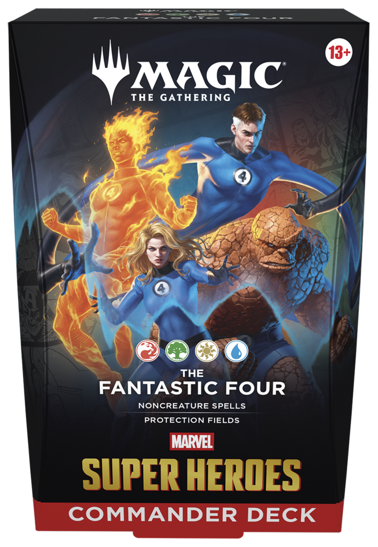 Magic: The Gathering Wizards of the Coast - Magic: The Gathering - Marvel Super Heroes: Commander Deck - The Fantastic Four (eng)