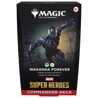 Magic: The Gathering Marvel Super Heroes: Commander Deck - Wakanda Forever (eng)
