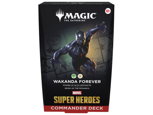 Magic: The Gathering Marvel Super Heroes: Commander Deck - Wakanda Forever (eng)