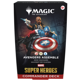 Magic: The Gathering Marvel Super Heroes: Commander Deck - Avengers Assemble (eng)