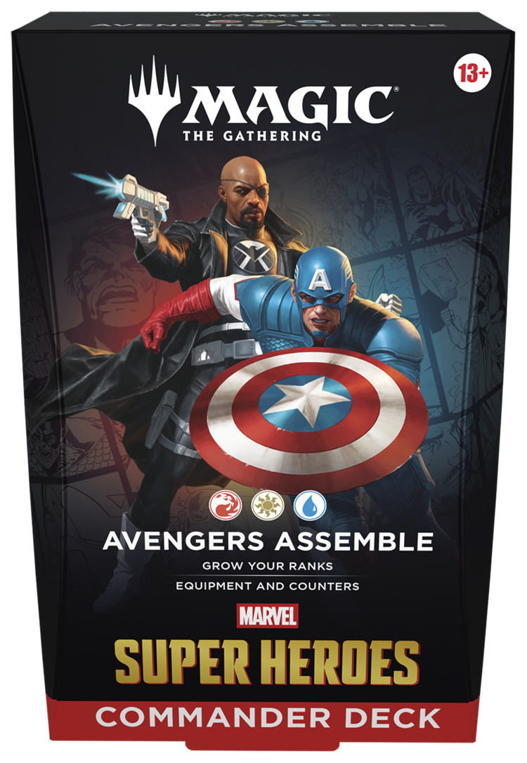 Magic: The Gathering Wizards of the Coast - Magic: The Gathering - Marvel Super Heroes: Commander Deck - Avengers Assemble (eng)