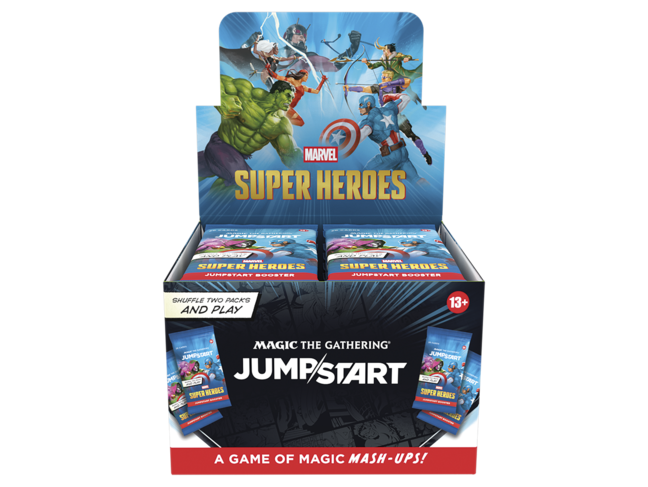 Magic: The Gathering Marvel Super Heroes: Jumpstart Booster Display (eng)