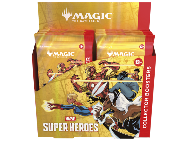 Magic: The Gathering Marvel Super Heroes: Collector Booster Display (eng)
