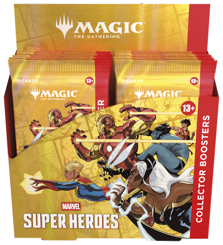 Magic: The Gathering Marvel Super Heroes: Collector Booster Display (eng)
