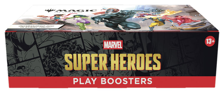 Magic: The Gathering Marvel Super Heroes: Play Booster Display (eng)