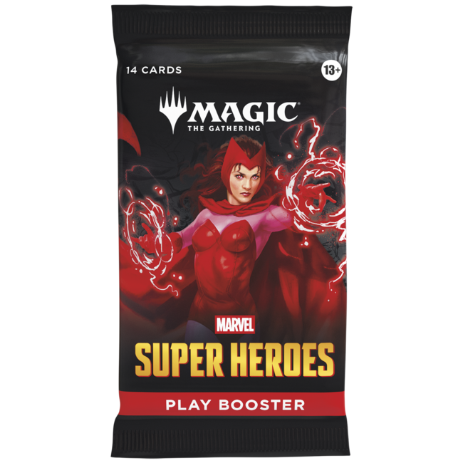Magic: The Gathering Wizards of the Coast - Magic: The Gathering - Marvel Super Heroes: Play Booster (eng)
