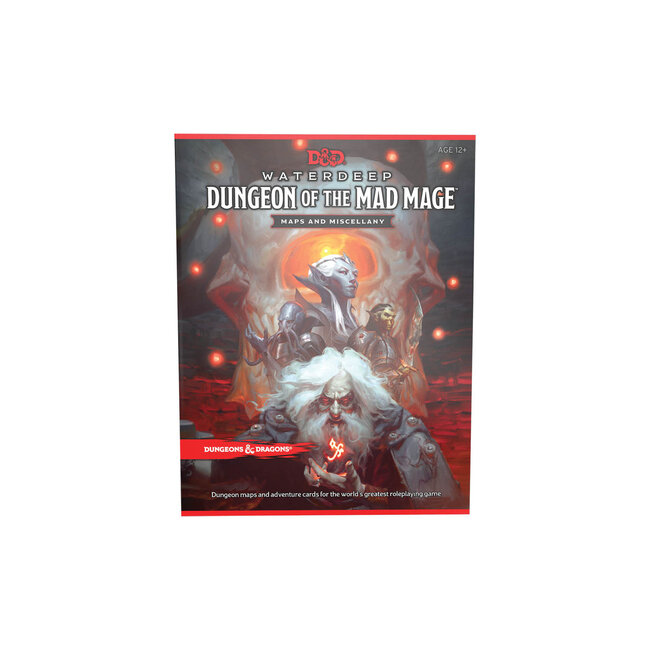 Wizards of the Coast izards of the Coast - Dungeons & Dragons: Waterdeep Dungeon of the Mad Mage - Maps and Miscellany