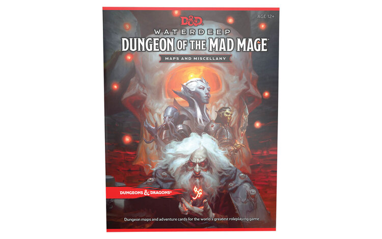 Wizards of the Coast izards of the Coast - Dungeons & Dragons: Waterdeep Dungeon of the Mad Mage - Maps and Miscellany