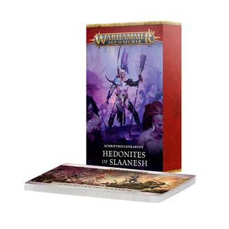 Games Workshop Warscroll Cards: Hedonites of Slaanesh (deu)