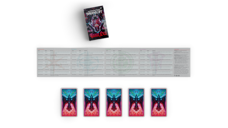 Wizards of the Coast Wizards of the Coast - Dungeons & Dragons: Ravenloft - Tarokka Deck (eng)
