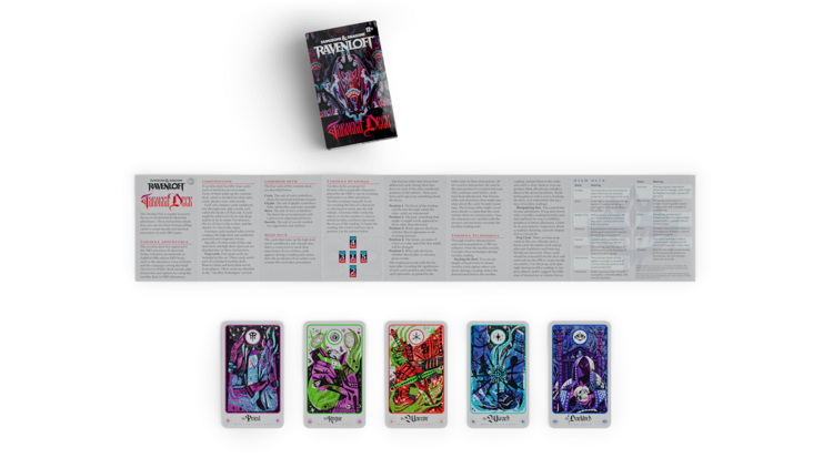 Wizards of the Coast Wizards of the Coast - Dungeons & Dragons: Ravenloft - Tarokka Deck (eng)