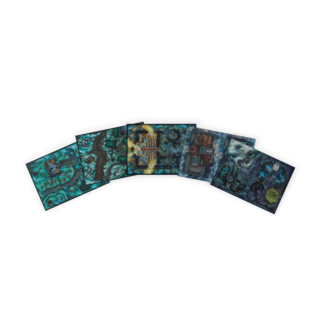 Wizards of the Coast Wizards of the Coast - Dungeons & Dragons: Ravenloft - The Horrors Within - Map Pack (eng)