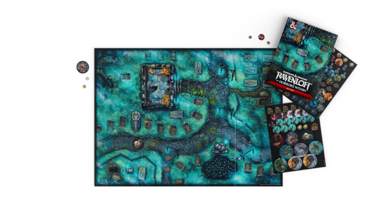 Wizards of the Coast Wizards of the Coast - Dungeons & Dragons: Ravenloft - The Horrors Within - Map Pack (eng)