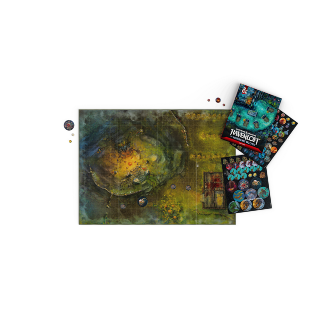 Wizards of the Coast Wizards of the Coast - Dungeons & Dragons: Ravenloft - The Horrors Within - Map Pack (eng)