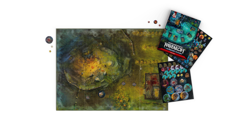 Wizards of the Coast Wizards of the Coast - Dungeons & Dragons: Ravenloft - The Horrors Within - Map Pack (eng)