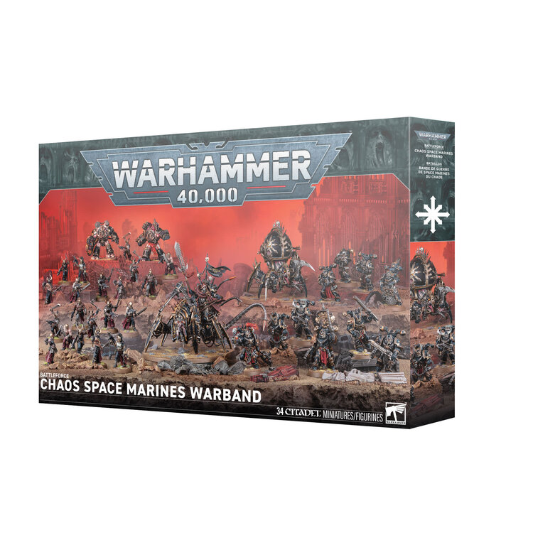 Games Workshop Warhammer Warhammer 40000 - Battleforce: Chaos Space Marines Warband