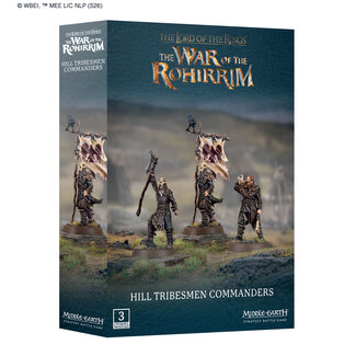 Games Workshop Middle-Earth: Hill Tribesmen Commanders