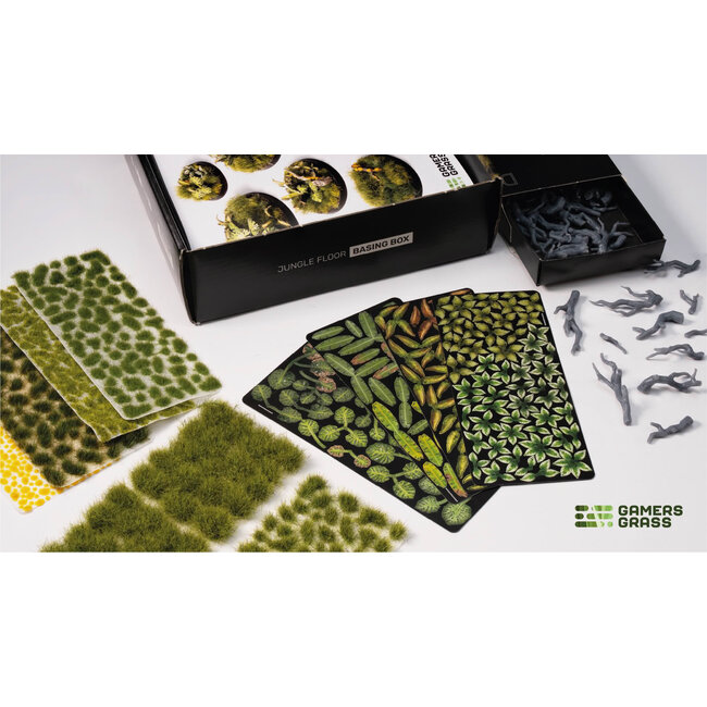 Gamers Grass Basing Box - Jungle Floor